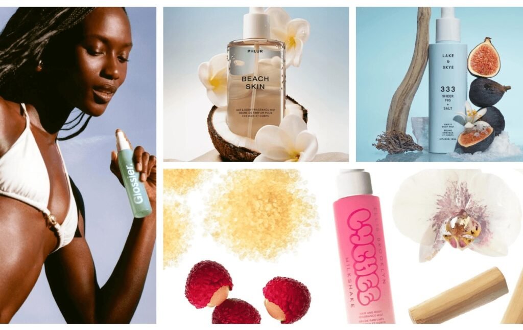 body mist light fragrance for hot weather