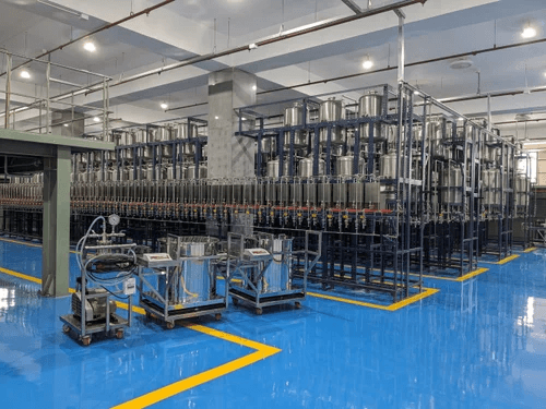 perfume manufacturer production process
